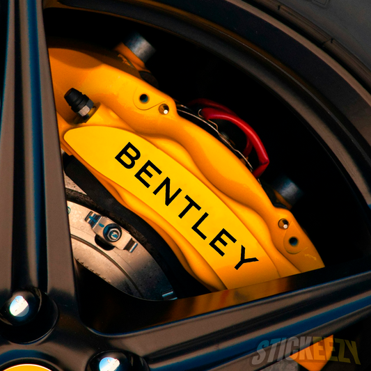 Bentley Brake Caliper Decals Stickers