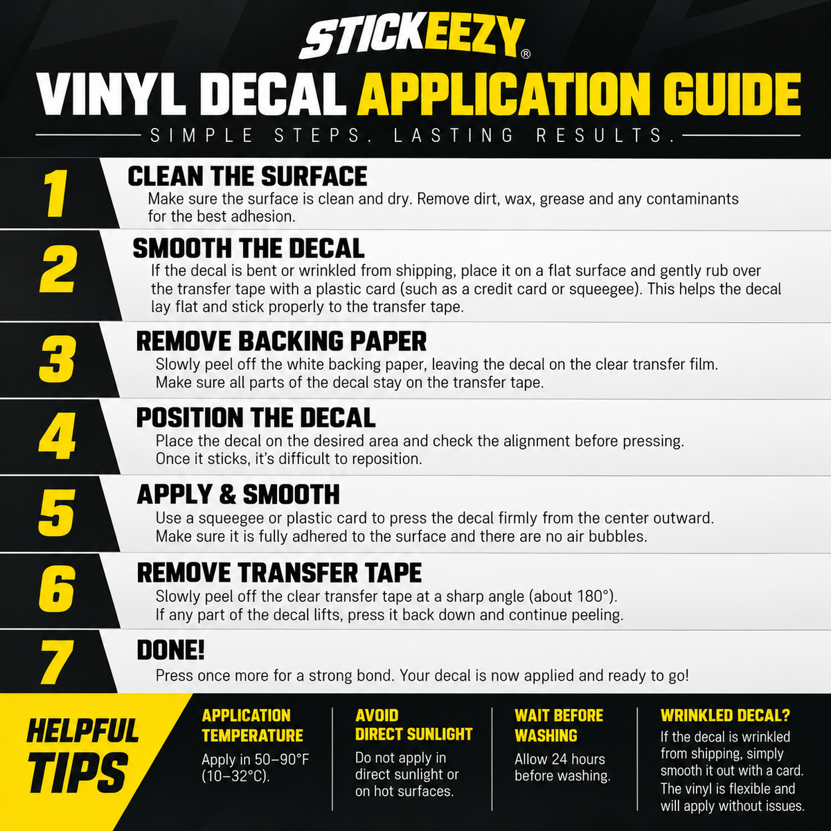 Toyota Tacoma Truck Bed Decals | Vinyl Sticker Set