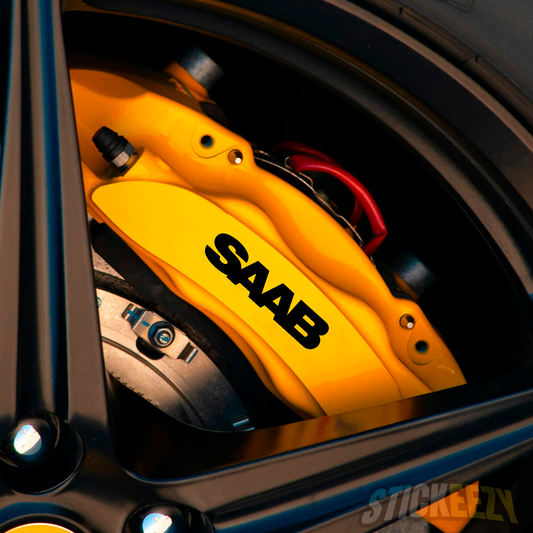 SAAB Brake Caliper DECALS STICKERS