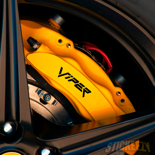 Dodge Viper Brake Caliper Decals Stickers