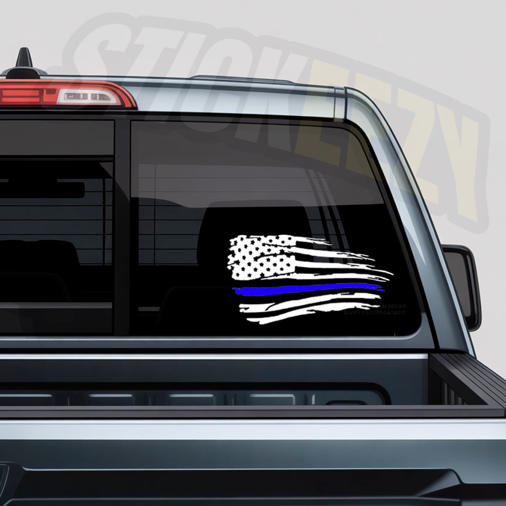 Thin Blue Line American Flag (Support Police)