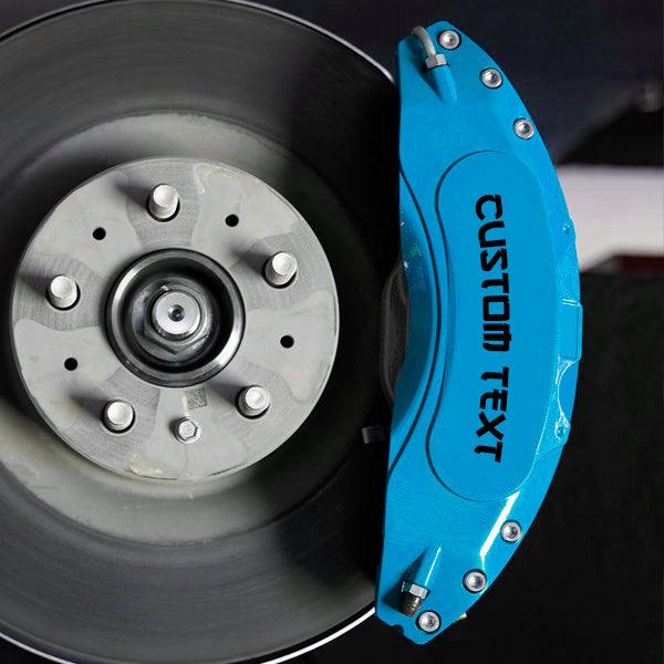 Custom brake caliper text 2pcs - stickeezy