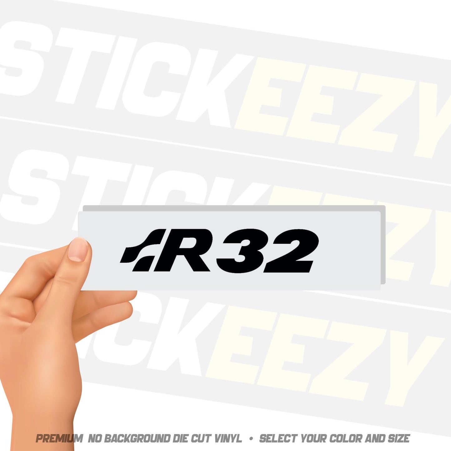 VW R-32 Brake Caliper Decal 2 pcs - stickeezy