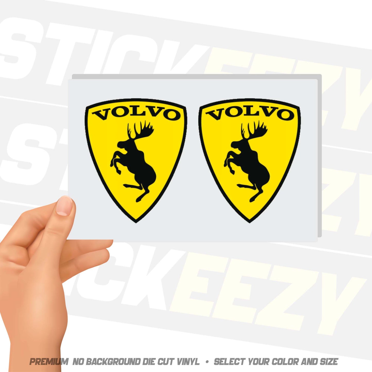 Volvo moose sticker (2pcs)