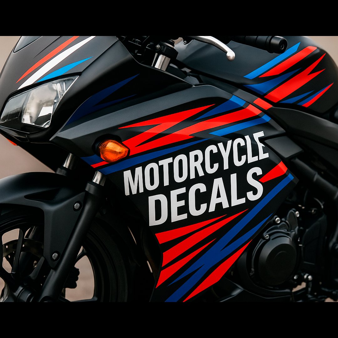 Motorcycle Vinyl Decals Stickers United States