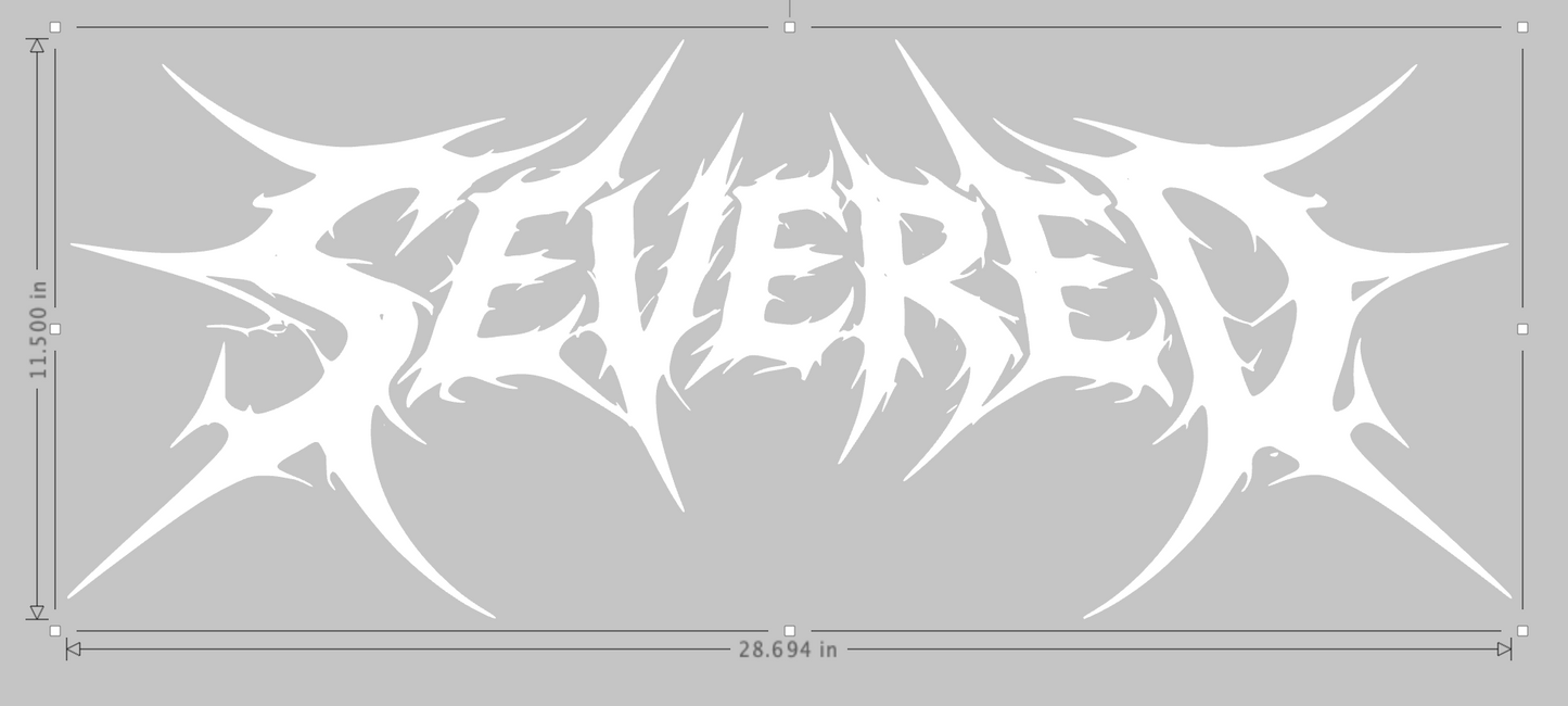 Custom Decal Severed