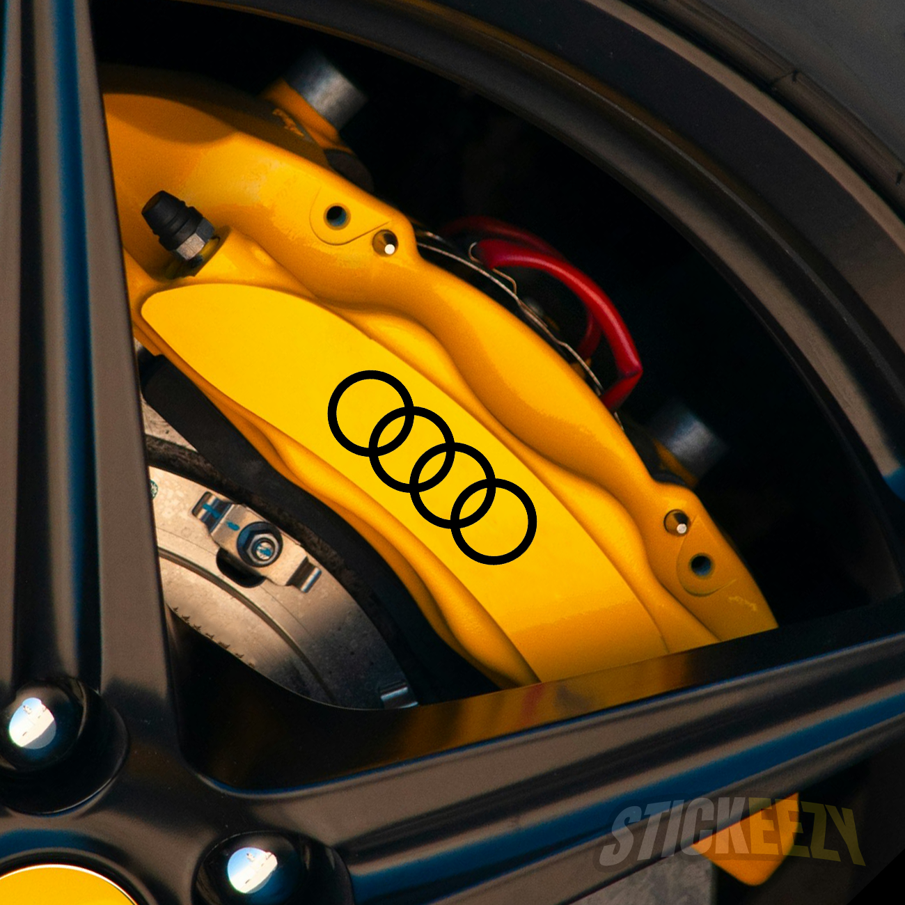 Audi Brake Caliper Decals [Set of 2]