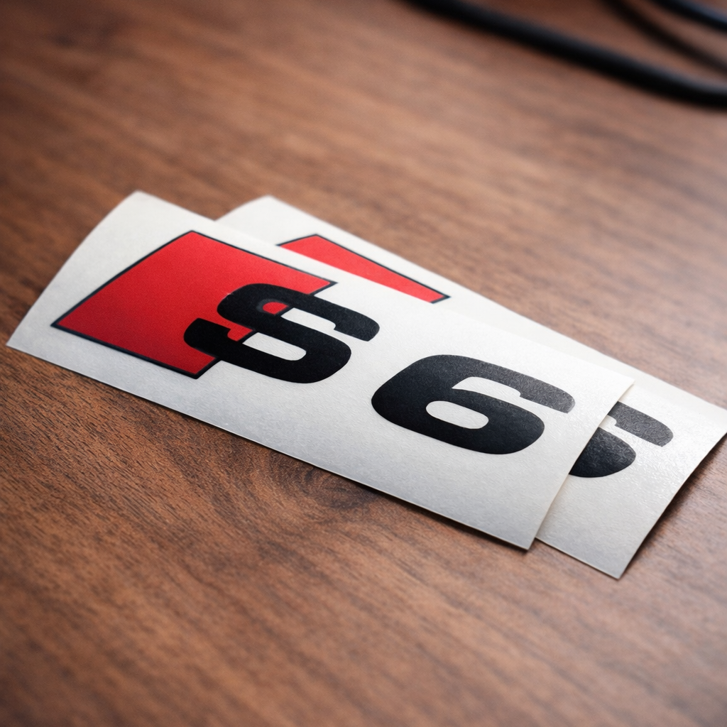 AUDI S6 Decals Vinyl Stickers