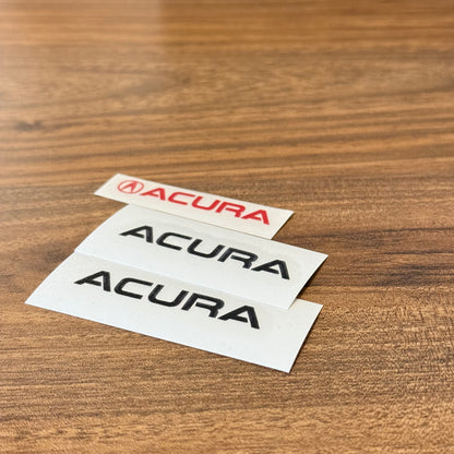 Acura brake caliper decals stickers