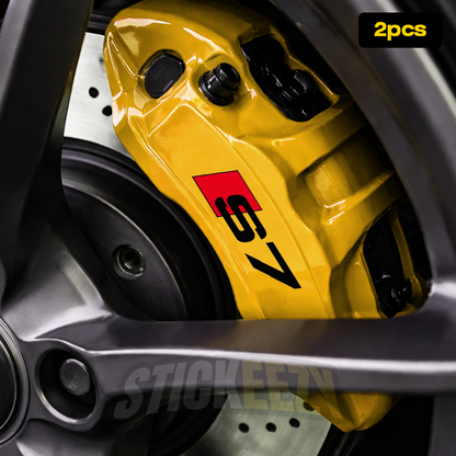 Audi S7 Brake Caliper Stickers | Vinyl Decal Set