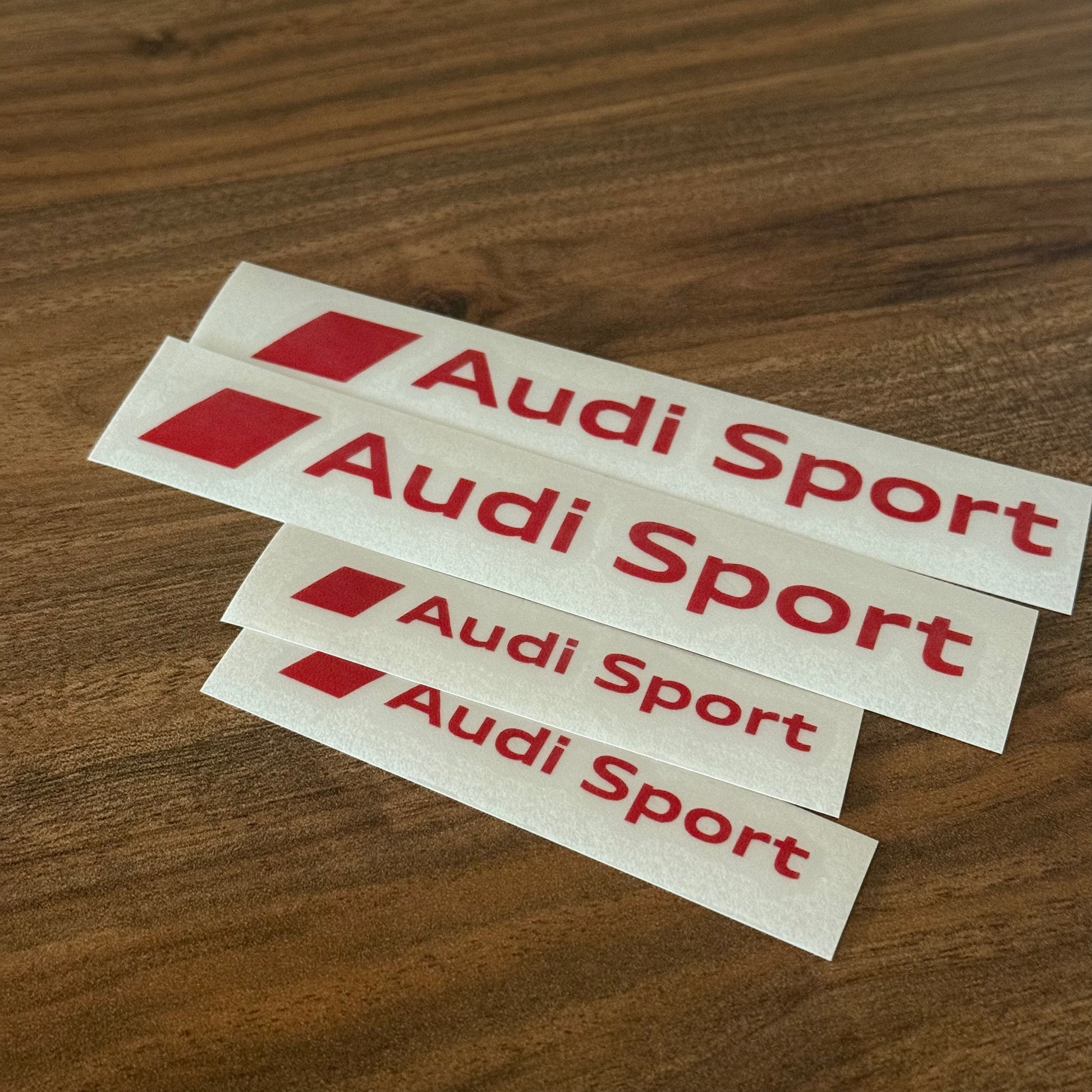 Audi sport brake caliper decals stickers