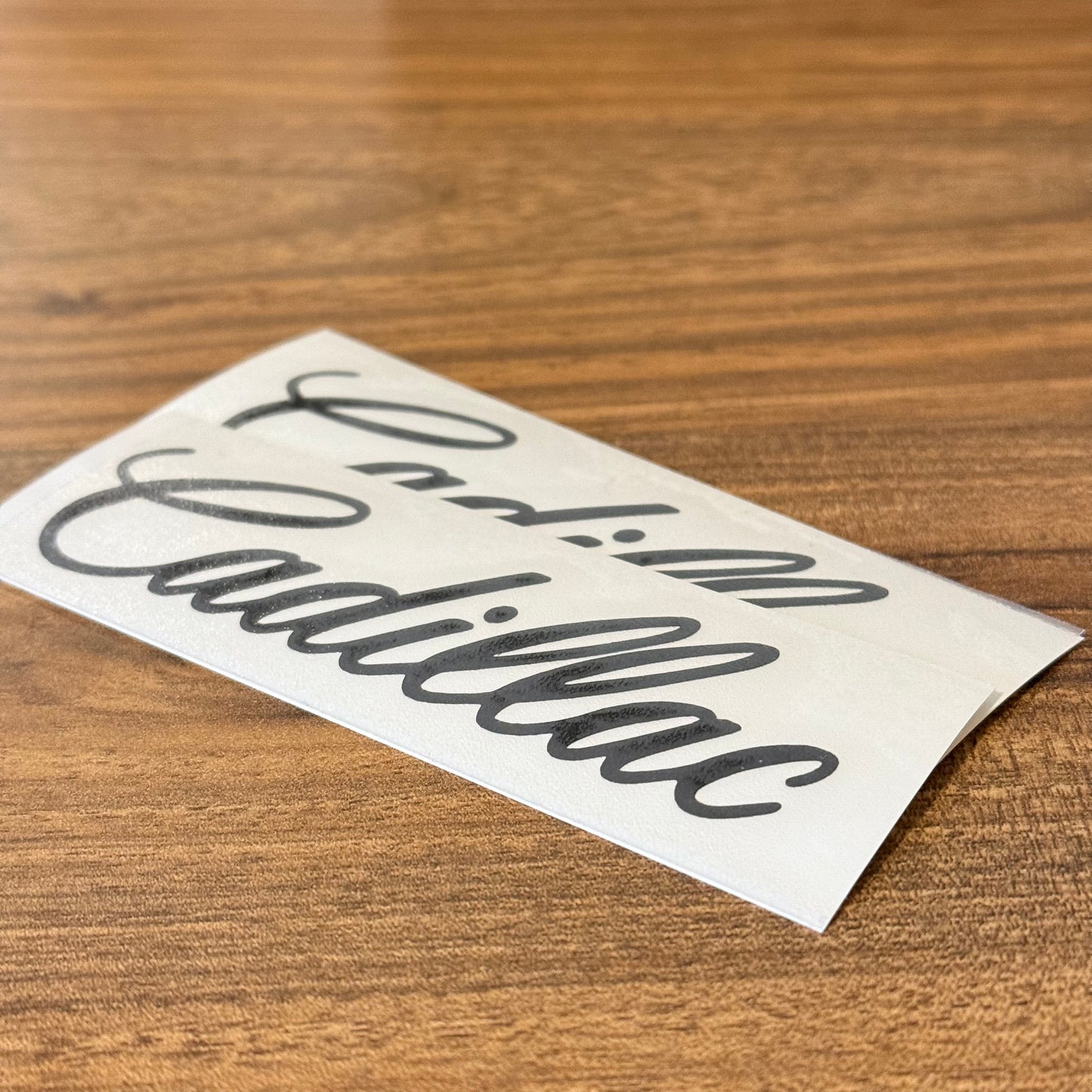 Cadillac brake caliper decals stickers