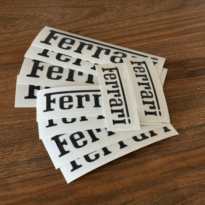 Ferrari Brake Caliper Decals Stickers