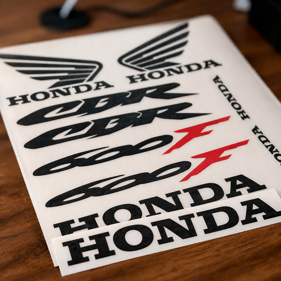 Honda CBR 600F Decal Vinyl Stickers Set