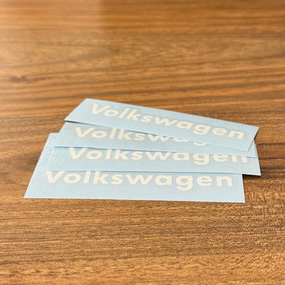 Volkswagen Brake Caliper Decals 