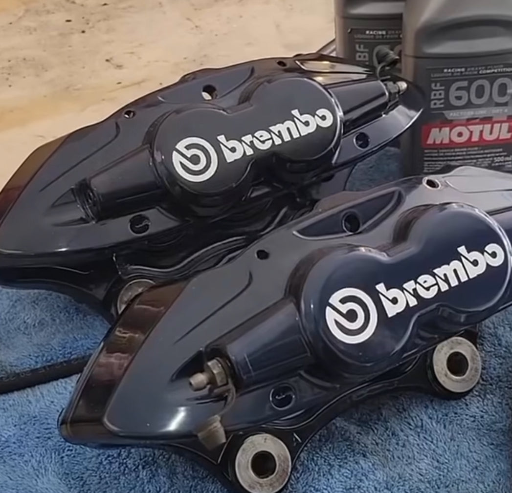 2pcs BREMBO Custom Brake Caliper Stickers