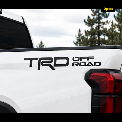 Toyota TRD Off Road Truck Bed Decals | Vinyl Sticker Set