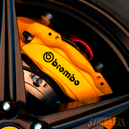 2pcs BREMBO Custom Brake Caliper Decals