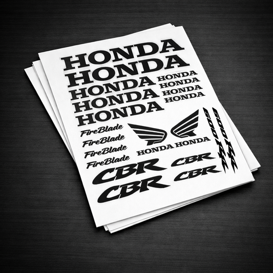 Honda CBR FireBlade (600/900/1000 RR) Stickers Set