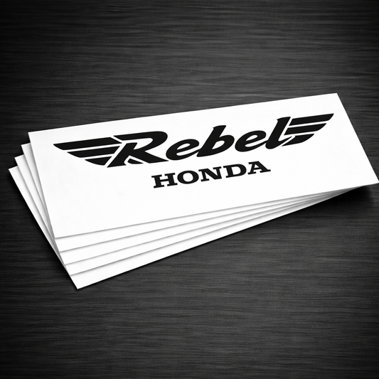 Honda Rebel Decals Vinyl Stickers 2pcs