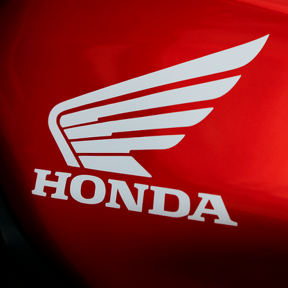 Honda Wing Logo Vinyl Decals – Glossy Left & Right Stickers For Cars, Trucks, Laptops – Easy Apply, With Tracking