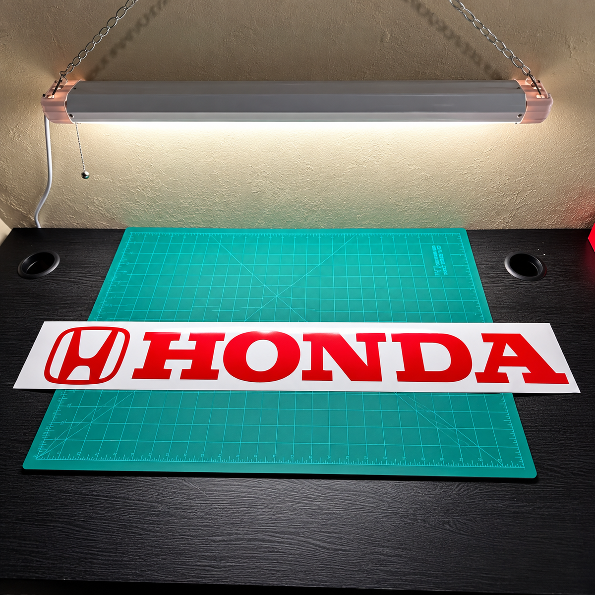 Honda Windshield Banner Decal 40" Red | Clearance Vinyl Sticker