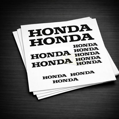 Honda Decals Vinyl Stickers Set 1