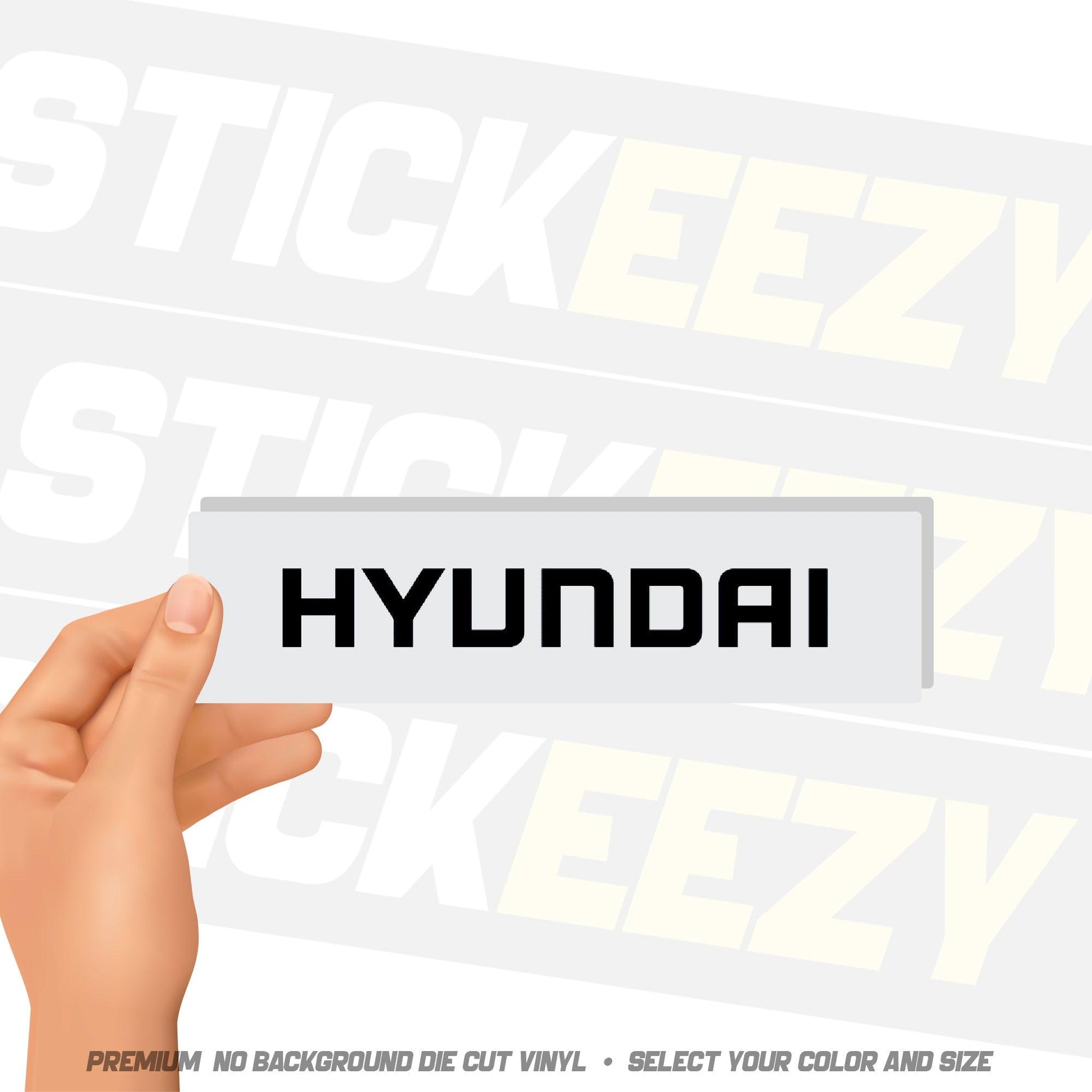 Hyundai (v2) Brake Caliper Decal 2 pcs - stickeezy