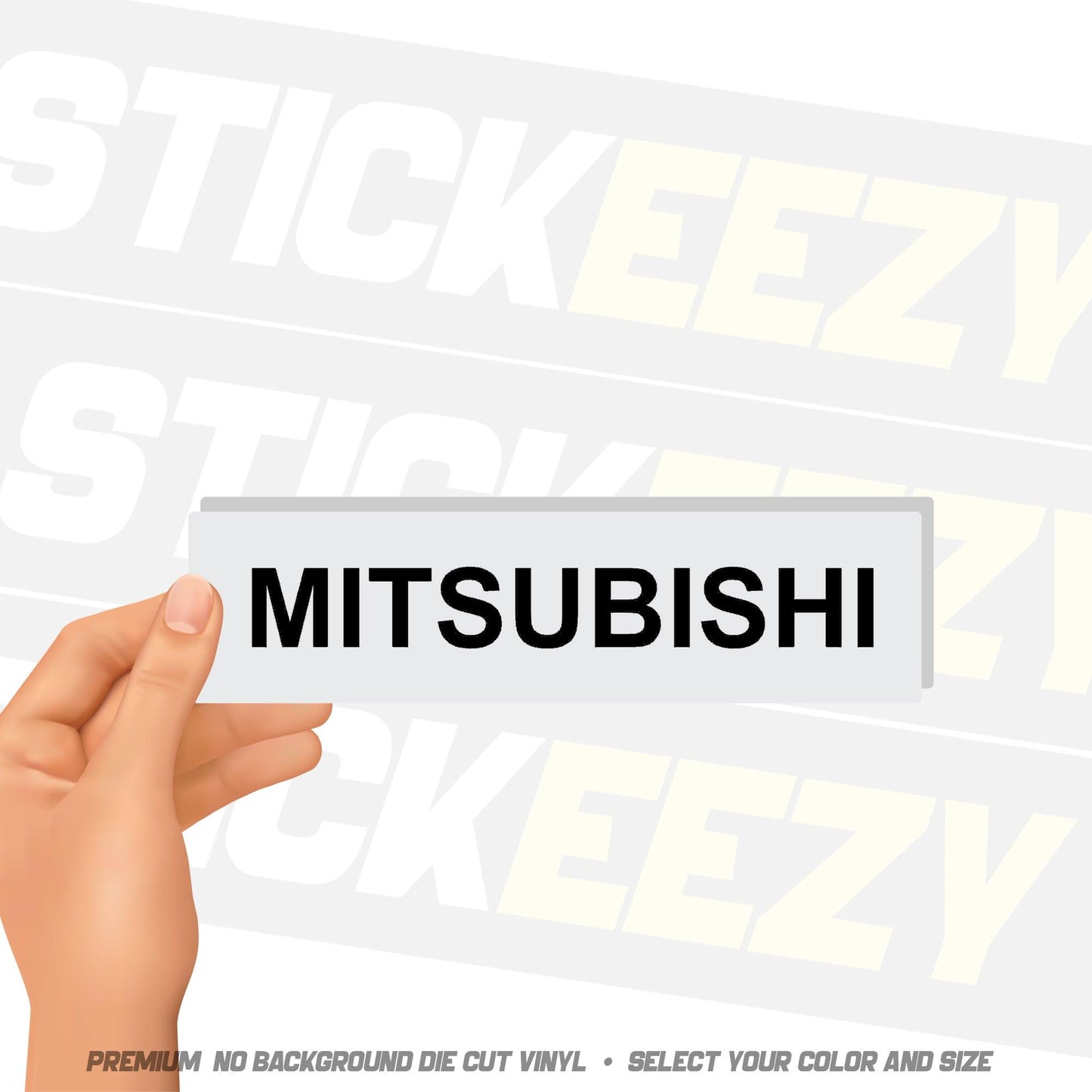 Mitsubishi Brake Caliper Decal 2 pcs - stickeezy