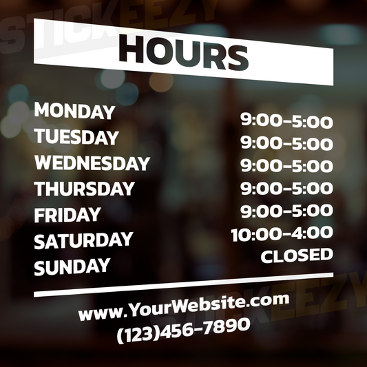 Store Hours #2