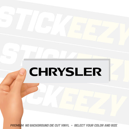 Chrysler Brake Caliper Decal 2 pcs - stickeezy