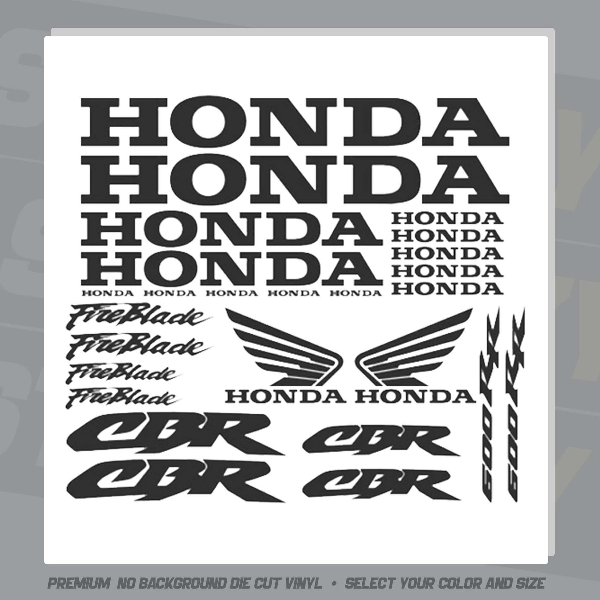 Honda FireBlade CBR 600RR Stickers Decals Set