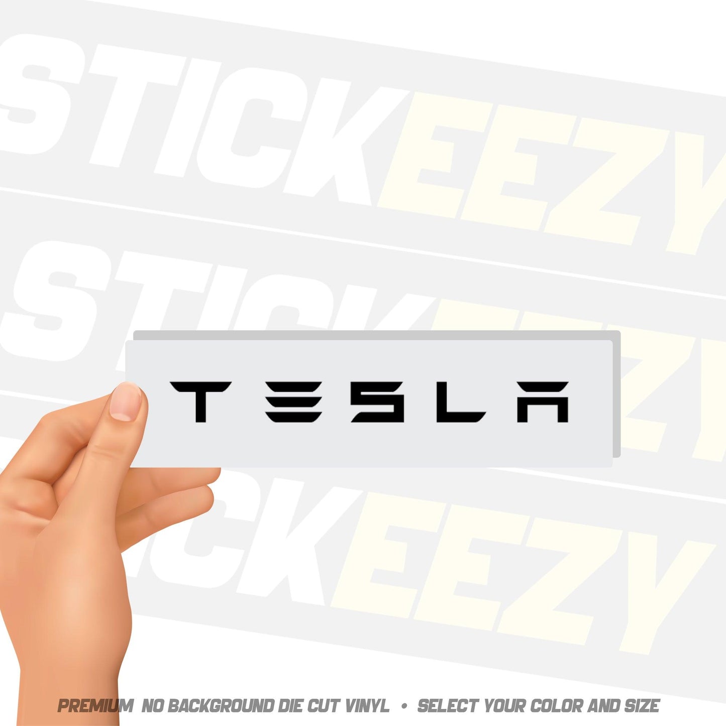 Tesla Brake Caliper Decal 2 pcs - stickeezy